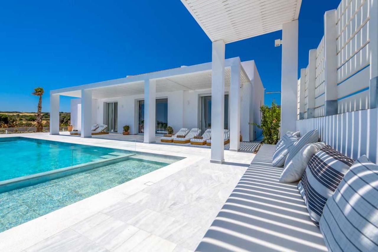 Seashore Beachfront Villa Lachania  Exterior photo