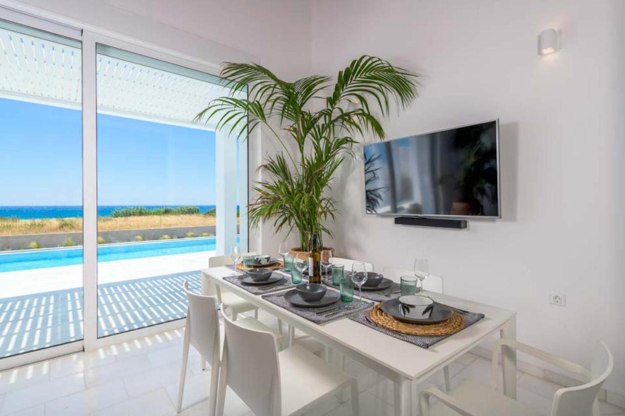 Seashore Beachfront Villa Lachania  Exterior photo